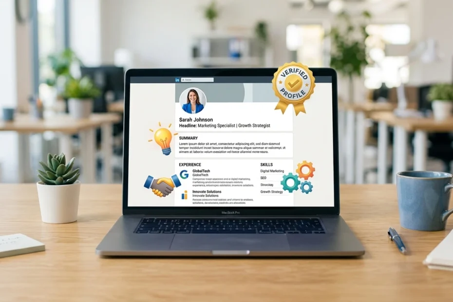 Kenyan job seeker researching legitimate online job opportunities on a laptop