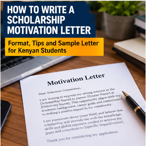 How to Write a Scholarship Motivation Letter: Structure and Practical Tips